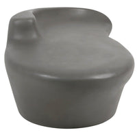 Cortana Outdoor Bench, Dark Grey