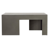 Rivero Outdoor Coffee Table, Grey
