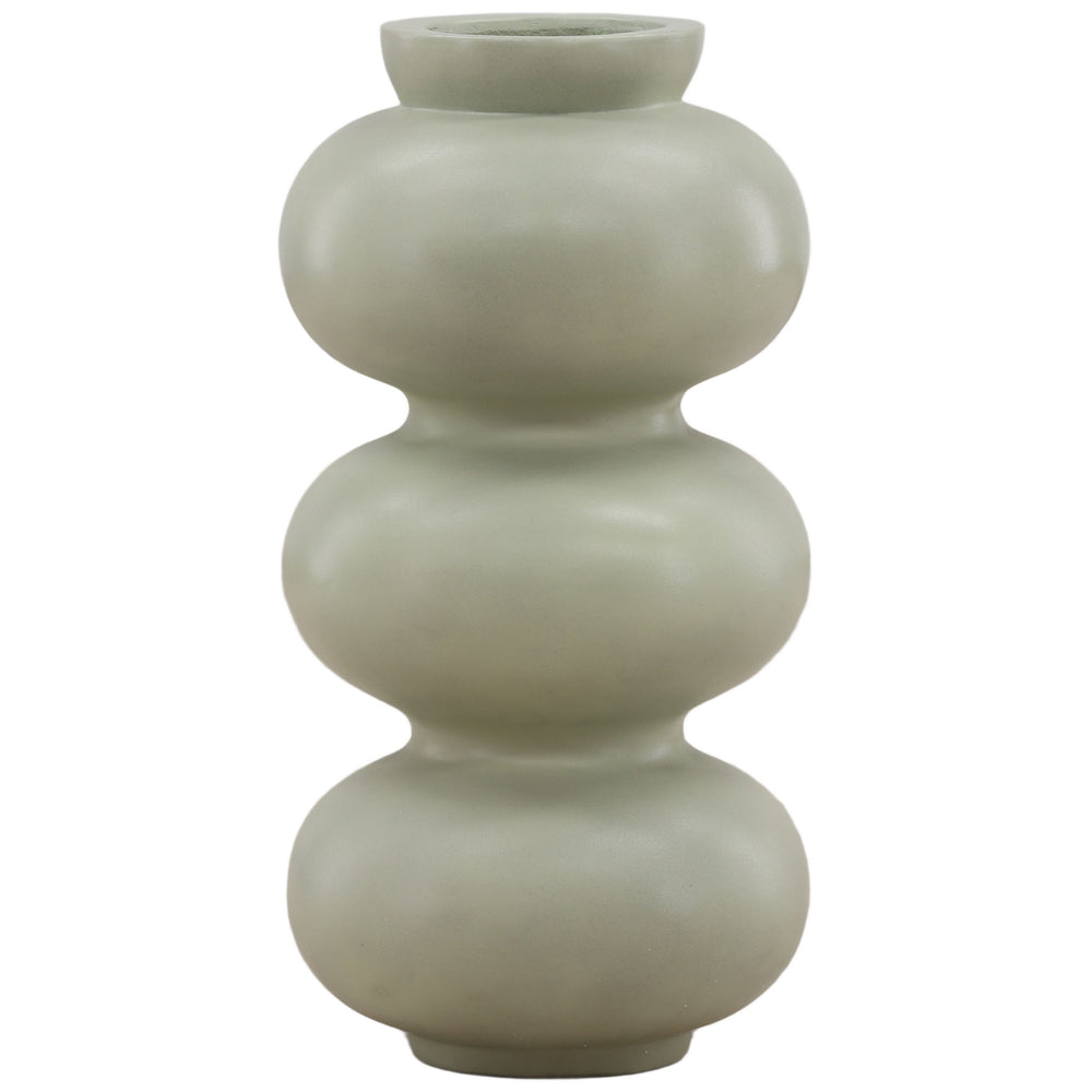 Rhydian Outdoor Vase, Pastel Green