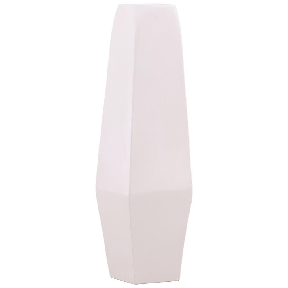Lynton Outdoor Vase, White