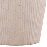 Cleston Outdoor Vase, Ivory