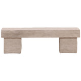 Iridelle Outdoor Bench, Sand