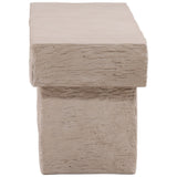 Iridelle Outdoor Bench, Sand