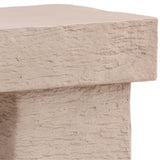 Iridelle Outdoor Bench, Sand