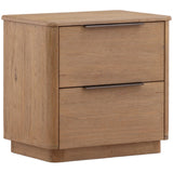Floren Nightstand, Light Natural