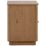 Floren Nightstand, Light Natural