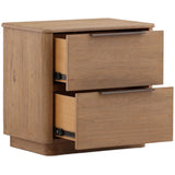 Floren Nightstand, Light Natural