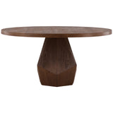 Leitha Dining Table, Brown