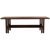 Somerton Dining Table, Dark Brown