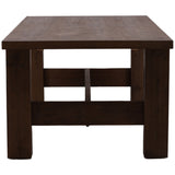 Somerton Dining Table, Dark Brown