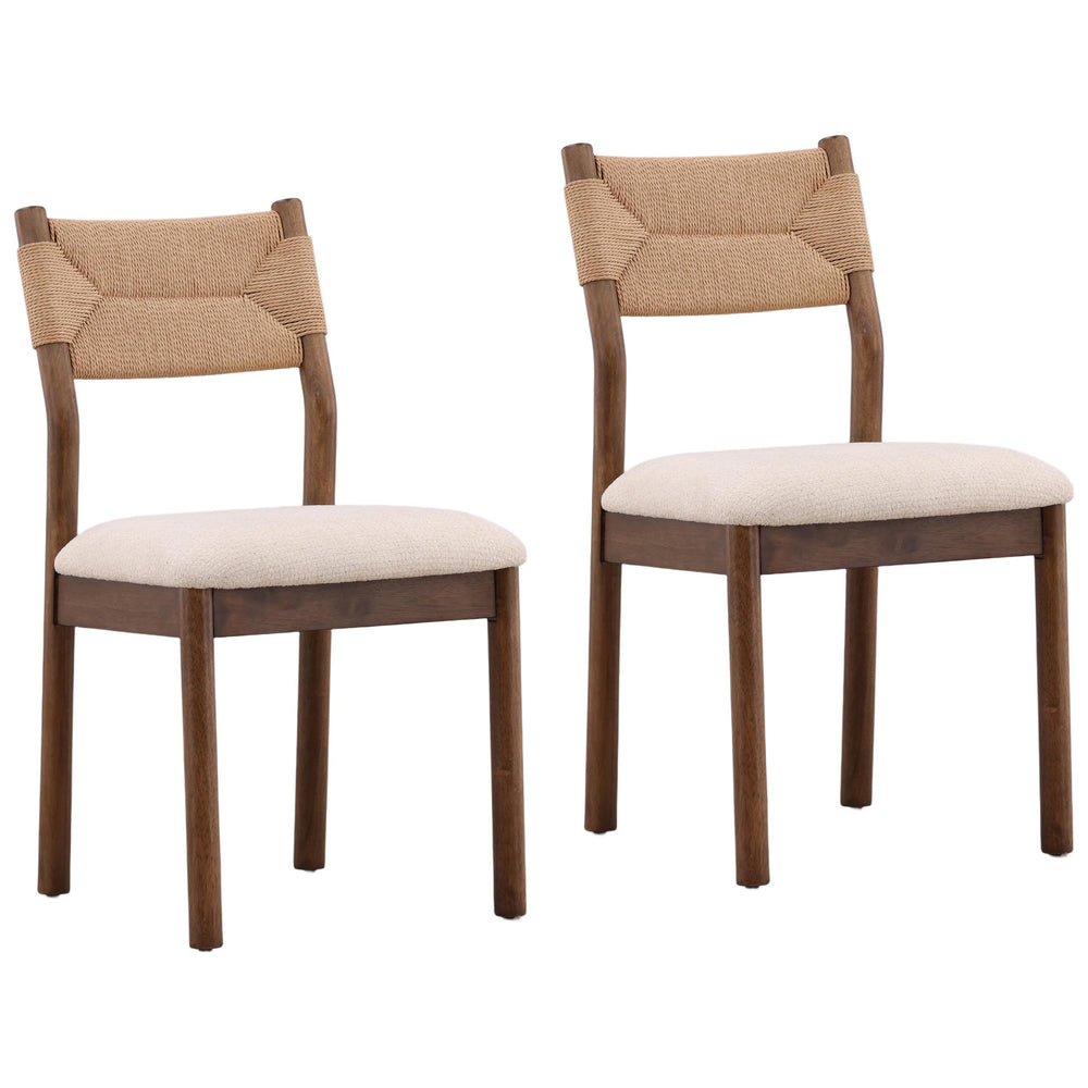 Rosabel Dining Chair Set of 2, Cream