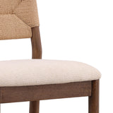 Rosabel Counter Stool Set of 2, Cream