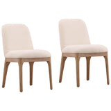 Farrah Dining Chair Set of 2, Cream