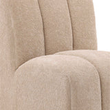 Marvin Gliding Dining Chair, Charlotte Camel, Set of 2