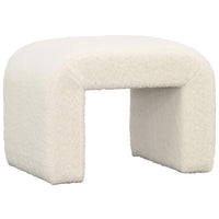 Kenneth Small Bench, Cream