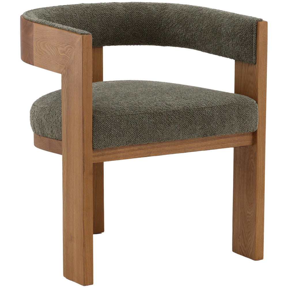 Nadia Dining Chair, Olive, Set of 2