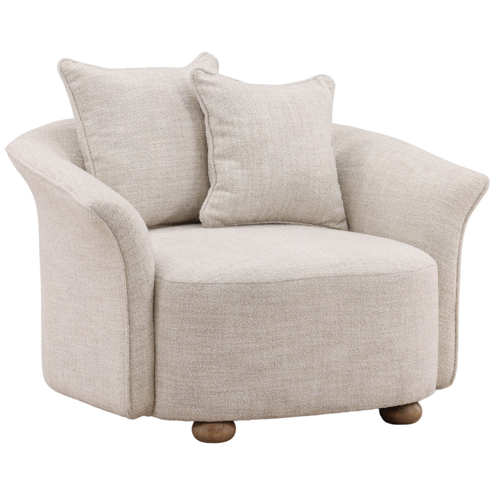 Zayan Chair, Yukon Cream