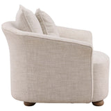 Zayan Chair, Yukon Cream
