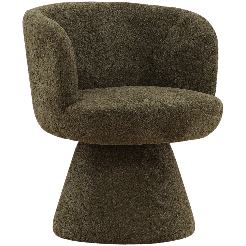 Omaira Swivel Dining Chair, Green, Set of 2