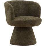 Omaira Swivel Dining Chair, Green, Set of 2