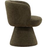 Omaira Swivel Dining Chair, Green, Set of 2