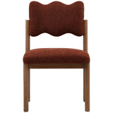 Jacie Dining Chair Set of 2, Burgundy