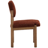 Jacie Dining Chair Set of 2, Burgundy