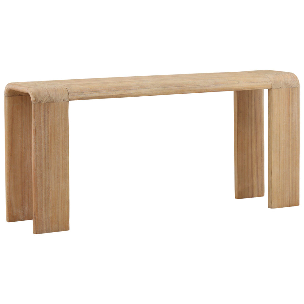 Crosby Console Table, Light Natural