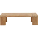 Crosby Coffee Table, Light Natural