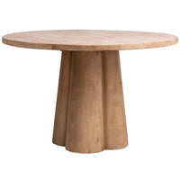 Sylmar Round Dining Table, Natural-Furniture - Dining-High Fashion Home