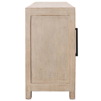 Devina 4 Door Sideboard, Light Warm Wash