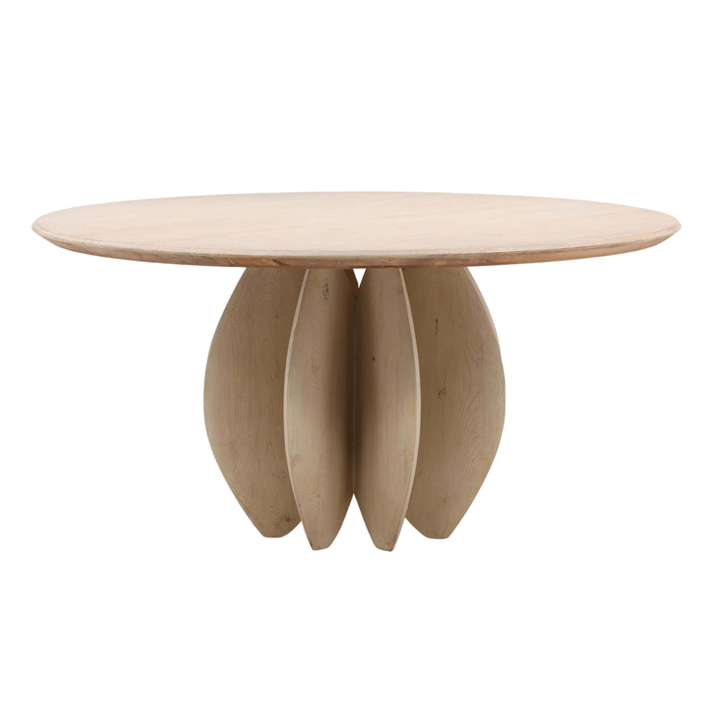 Ilsa Dining Table, Light Natural-Furniture - Dining-High Fashion Home