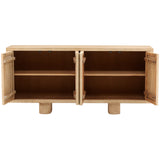 Thalia 4 Door Sideboard, Light Natural