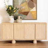Thalia 4 Door Sideboard, Light Natural