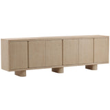 Thalia 6 Door Sideboard, Light Natural