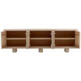 Thalia 6 Door Sideboard, Light Natural