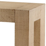Lamont Console Table, Light Warm Wash