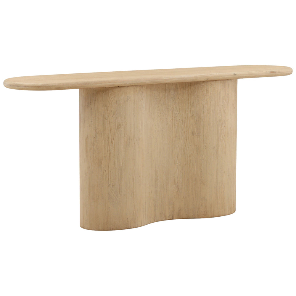Rosalyn Console Table, Light Natural