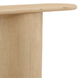 Rosalyn Console Table, Light Natural
