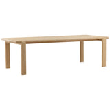 Zulema Dining Table, Light Natural