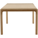 Zulema Dining Table, Light Natural