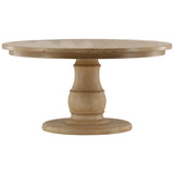 Eloy Dining Table, Light Warm Wash