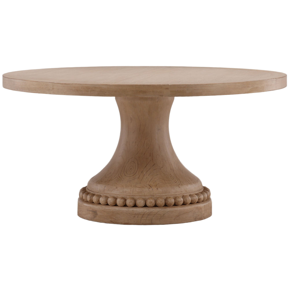 Calmore Dining Table, Light Warm Wash