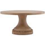 Calmore Dining Table, Light Warm Wash