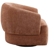 Billie Swivel Chair, Rose
