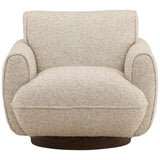 Ercilia Swivel Chair, Oatmeal