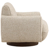 Ercilia Swivel Chair, Oatmeal