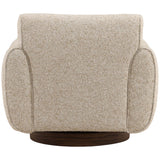 Ercilia Swivel Chair, Oatmeal