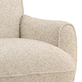 Ercilia Swivel Chair, Oatmeal