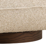 Ercilia Swivel Chair, Oatmeal